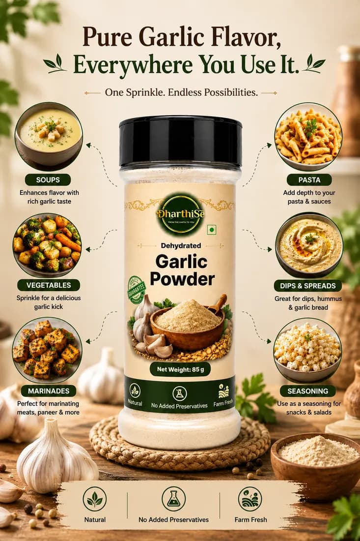 Dehydrated Garlic Powder – Pack of 2 image 2