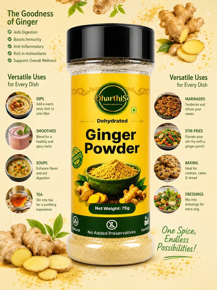 Dehydrated Ginger Powder – Pack of 2 image 4
